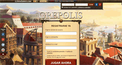 Desktop Screenshot of es.grepolis.com