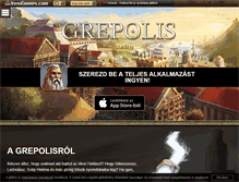Tablet Screenshot of hu.grepolis.com