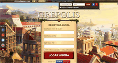 Desktop Screenshot of br.grepolis.com