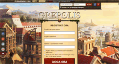 Desktop Screenshot of it.grepolis.com