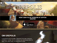 Tablet Screenshot of dk.grepolis.com